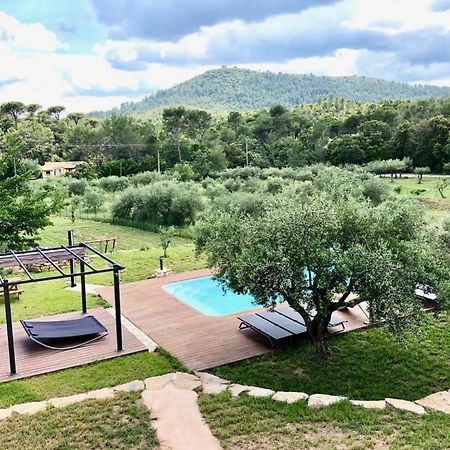 La Villa Aux Oliviers Le Val エクステリア 写真
