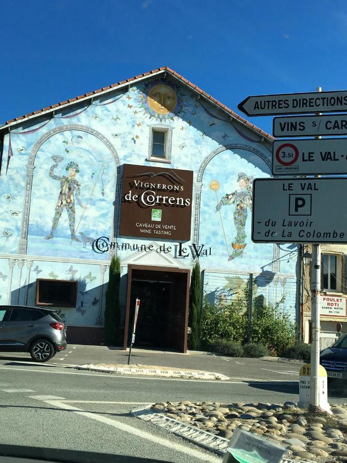 La Villa Aux Oliviers Le Val エクステリア 写真